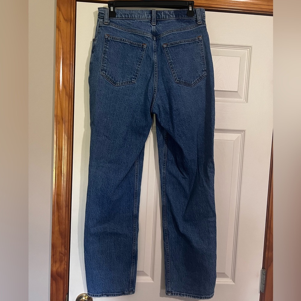 A&F 90s Straight Ultra High Rise curve love Jeans - Picture 2 of 3